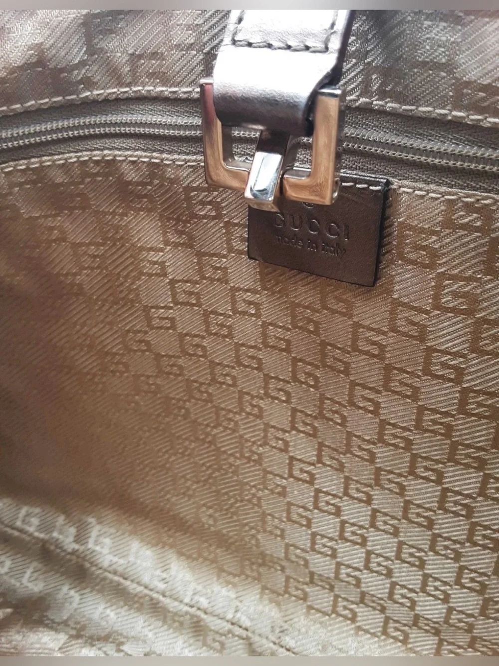 💎Authentic Gucci Jackie Gold Hobo Shoulder Bag 💎